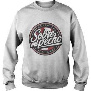 Peru Sobre Mi Pecho Graphic National Pride Sweatshirt